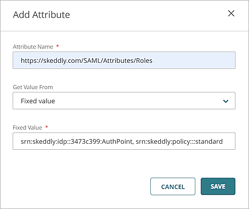 add attribute dialog box